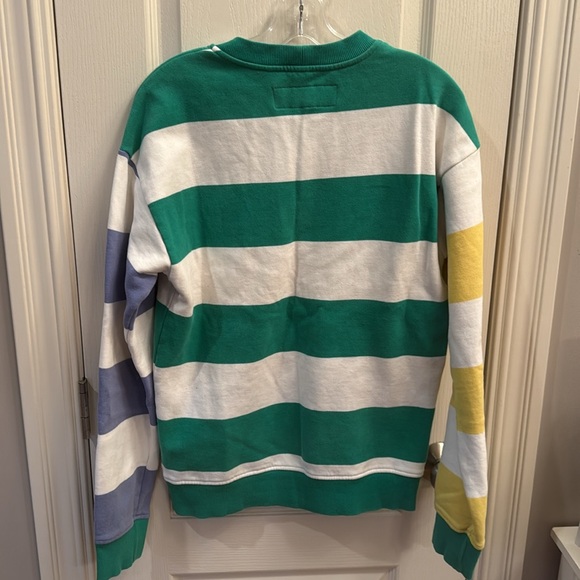United Colors Of Benetton Stripe Crewneck Sweatshirt. Size Medium - Picture 5 of 9